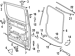 1T3867913Q9B9 - Body: Weather-Strip On Body for Volkswagen Image