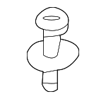 51471919209 - Engine: Air Inlet Rivet for BMW: 323Ci, 323i, 325Ci, 325i, 325xi, 328Ci, 328i, 328i xDrive, 328xi, 330Ci, 330i, 330xi, 335d, 335i, 335i xDrive, 335is, 335xi, M3, X5, X6 Image
