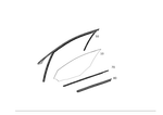 2127251665 - Driver Door: Sealing Rail for Mercedes-Benz Image