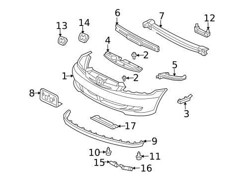 Automatic Temperature Controls for 2003 Honda Civic #0
