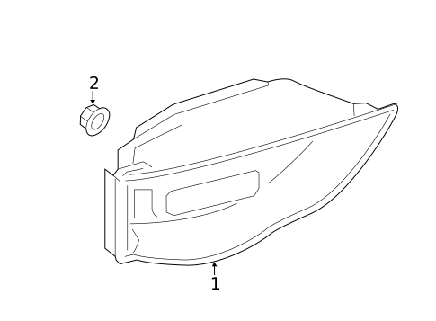 Tail Lamps for 2017 Jaguar F-Pace #1