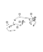 6511798AA - Air Conditioners and Heaters: Hex Head Screw And Washer for Mopar Image