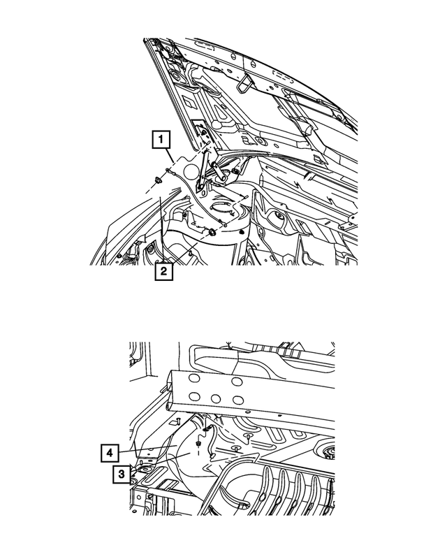 4671169AC - Electrical: Ground Strap for Mopar Image