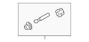 4H0998561A - Body: Distance Sensor Repair Kit for Audi Image