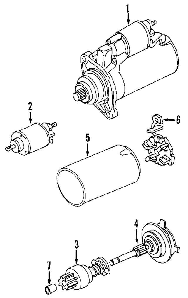 2A911335E - : 1998-2006 Volkswagen - Drive for Volkswagen Image