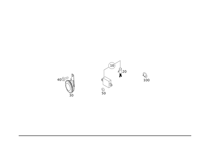 1574V006000000 - Electrical System: Horn for Smart Image image