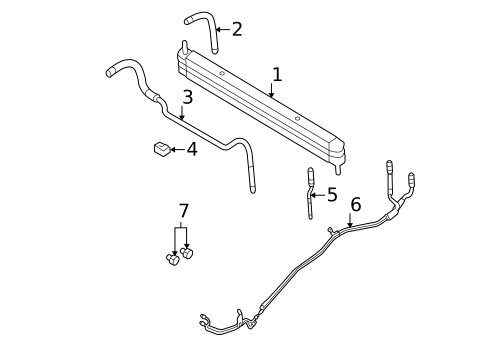 Trans Oil Cooler for 2010 Ford F-150 #1