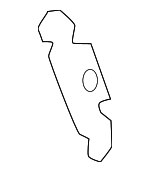 6136560040 - Body: Upper Extension Reinforced Plate for Lexus: LX600, LX700h Image