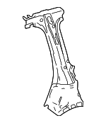 6170760070 - Body: Lock Pillar Reinforced for Lexus: LX600, LX700h Image