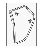 72850TL4003 - Body: Door Weather-strip for Acura Image