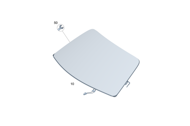 2326703500 - Window System: Windshield for Mercedes-Benz Image image
