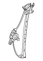 698010E111 - Body: Window Regulator for Toyota Image image