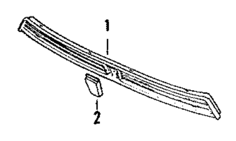 Grille for 1986 Jaguar XJS #0