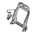 MU5Z5461019C - Body: Seat Back Frame for Ford Image