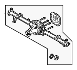 ML3Z4010D - Suspension: Axle Housing for Ford: F-150 Image