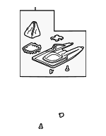 83420S2AG51ZC - Body: Front Console for Honda: S2000 Image