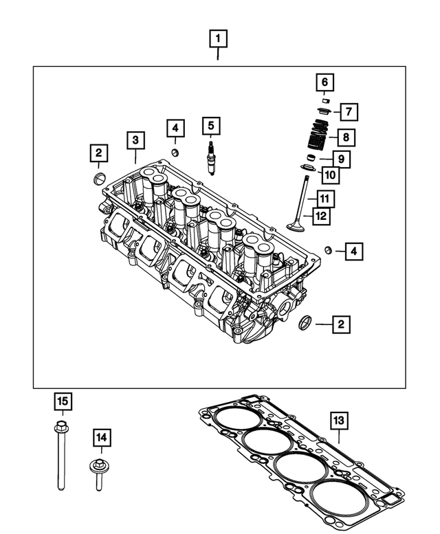 5038806AA - Engine: Valve Spring, Left Cylinder Head for Mopar Image