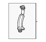 P2145771 - Engine: Outlet Hose for Audi: A8 Quattro, Q7, RS Q8, RS6 Avant, RS7 Sportback, S8, SQ7, SQ8 Image