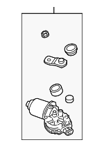 76505TM8A01 - : Wiper Motor for Honda: Insight Image