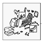 7110008122E1 - Body: Seat Assembly for Toyota: Sienna Image