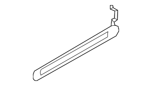 4M8947405A - Body: Door Trim Sill Plate Insert for Audi Image