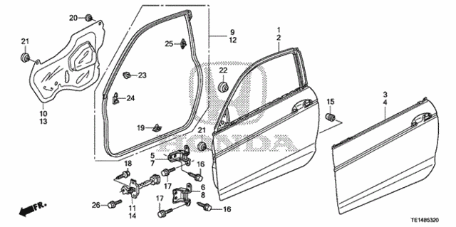 Door Panels for 2012 Honda Accord #0
