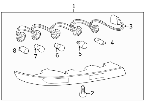 Bulbs - Chassis for 2009 Audi Q5 #0