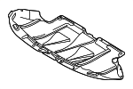 3B0825235B - Body: Front Deflector for Volkswagen: Passat Image