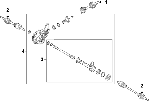 Front Axle for 2022 Ford Transit-350 #0