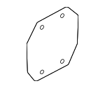 51127425457 - Body: Bumper Impact Bar Gasket for BMW Image