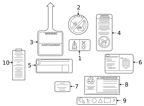 Labels for 2006 Land Rover LR3 #0