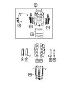 68622621AE - Interior Trim: Seat Comfort System Module for Jeep: Grand Cherokee, Grand Cherokee L Image