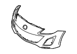 BBN650031EBB - Body: Bumper Cover for Mazda: 3 Image