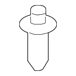 S51S51833 - Body: Bumper Cover Rivet for Mazda: 3, 5, 6, CX-3, CX-30, CX-5, CX-50, CX-70, CX-9, CX-90, MX-30 EV, MX-5 Miata Image