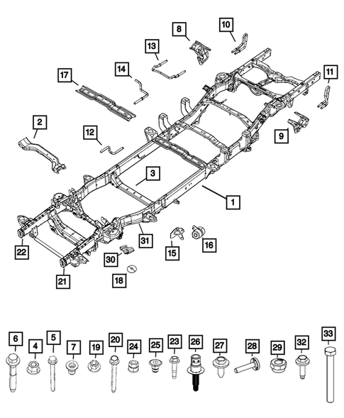 Frames for 2023 Ram 1500 Classic #0