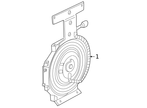 Cooling Fan for 2004 Ford Explorer #1