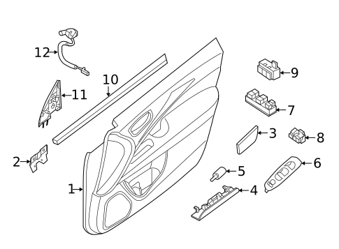 Power Seats for 2014 Nissan Pathfinder #1