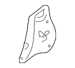 81138S3VA51ZA - Body: Recline Cover for Acura Image