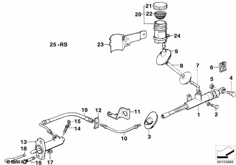 Clutch Control for 1990 BMW 318is #0