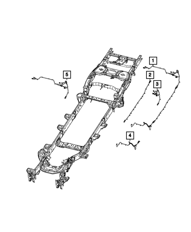 68663055AA - Electrical: Jumper Wiring for Mopar Image image