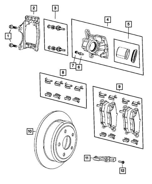 Rear Brakes for 2007 Dodge Nitro #0