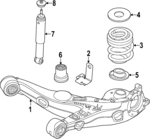 NK4Z5500A - : Control Arm for Ford: E-Transit Image