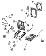 68033526AA - Interior Trim: Screw for Mopar Image