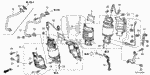 36534R8AA01 - Engine: STAY, FR. OXYGEN SENSOR for Honda Image