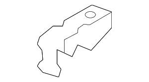 8W0886193 - Body: Mount Bracket Clamp for Audi Image