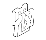 31403113 - Body: Rear Sill Plate Rear Clip for Volvo: C40 Recharge, EC40, S60, S90, V60, V60 Cross Country, V90, V90 Cross Country, XC40, XC40 Recharge, XC90 Image