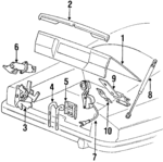 BJC1524 - : Lid for Jaguar Image