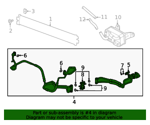 2021-2024 GM Cooler Pipe 86818093 GM | GMPartsDirect.com