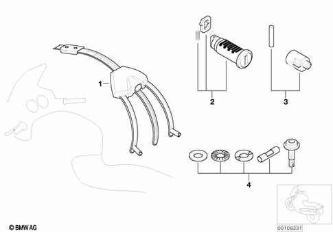 Luggage System for 2005 BMW-Motorrad F 650 CS #0