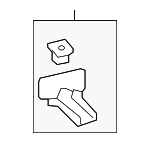 676260C040 - Body: Pull Handle Bracket for Toyota: Tundra Image